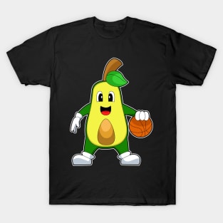 Avocado Basketball player Basketball T-Shirt